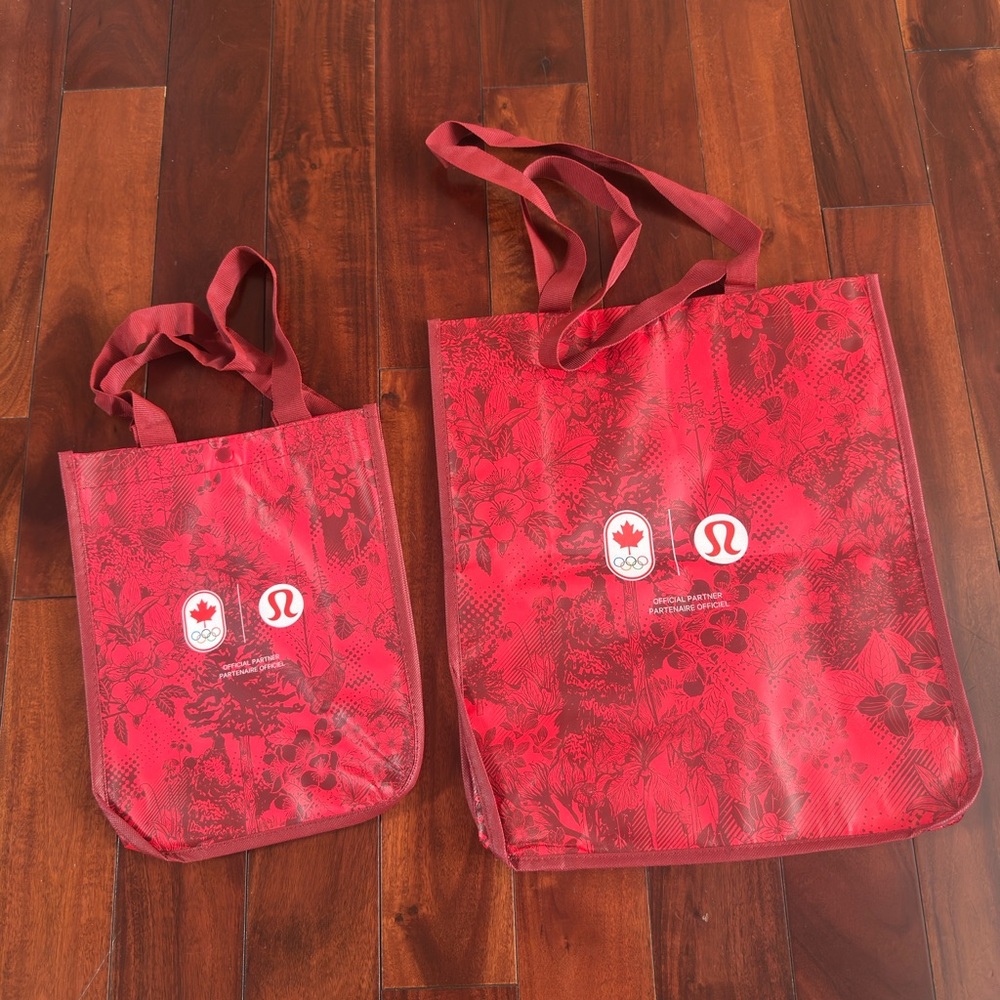 Limited Edition lululemon athletica Olympic Tote Bag Set